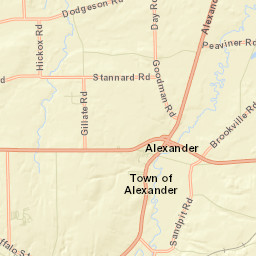 Ray New York Street Map