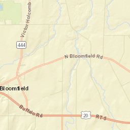 Holcomb New York Street Map