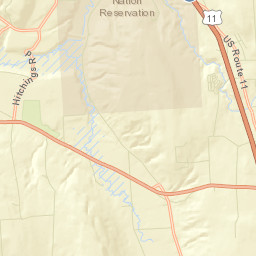 Griffins Corners New York Street Map