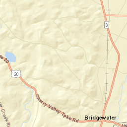 North Bridgewater New York Street Map