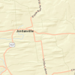 Jordanville New York Street Map
