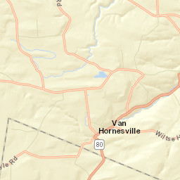 Van Hornesville New York Street Map