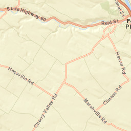 Valley Brook New York Street Map