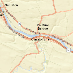 Palatine Bridge New York Street Map