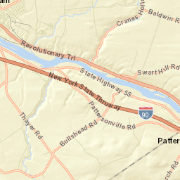 Cranesville New York Street Map