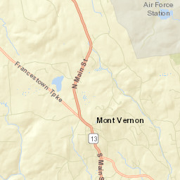 Mont Vernon Street Map