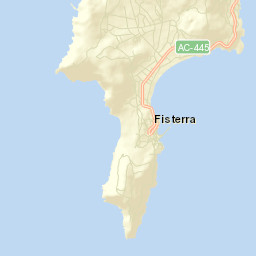Fisterra Street Map