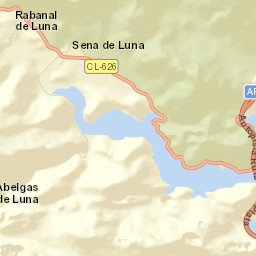 Sena de Luna Street Map
