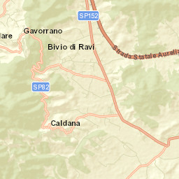 Gavorrano Street Map