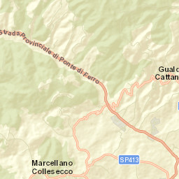 Gualdo Cattaneo Street Map