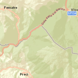 Preci Street Map