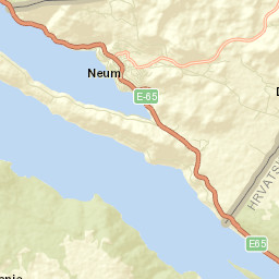 Neum Street Map