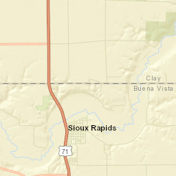 4356 125th Avenue Sioux Rapids IA Street Map