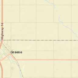 Greene Street Map