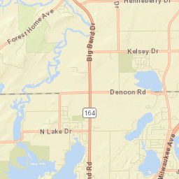 Tichigan Street Map