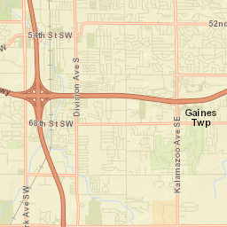 Kentwood Street Map