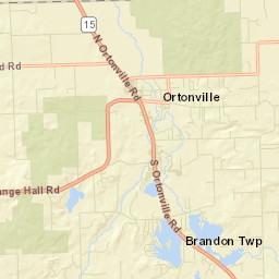 Ortonville Street Map