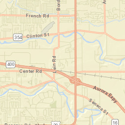 Spring Brook New York Street Map