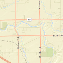 Elma Center New York Street Map