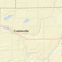 Folsomdale New York Street Map