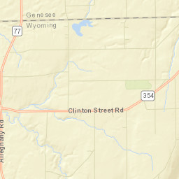 East Bennington New York Street Map