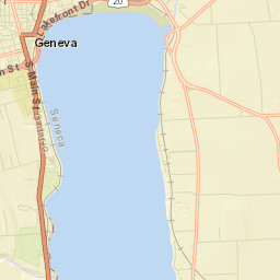 Teall Beach New York Street Map