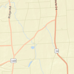 Mapleton New York Street Map