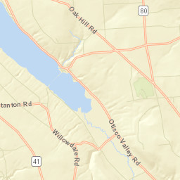 Williams Grove New York Street Map