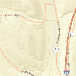 Vesper New York Street Map