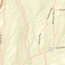 Swift Corner New York Street Map