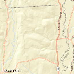 Unadilla Forks New York Street Map