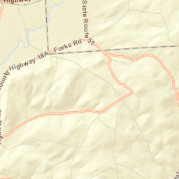 Woods Corners New York Street Map