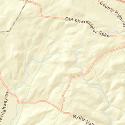 Huntly Corners New York Street Map