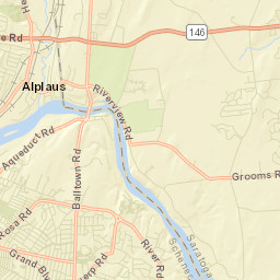 Rexford New York Street Map