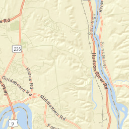 Halfmoon New York Street Map