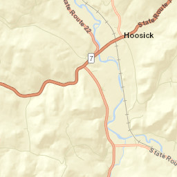 Petersburg Junction New York Street Map