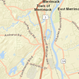 Merrimack Street Map