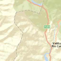 Velilla del Río Carrión Street Map