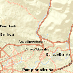 Atarrabia Street Map