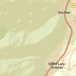 Saint-Lary-Soulan Street Map