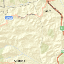 Fabro Street Map