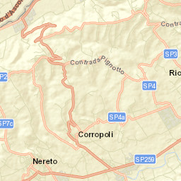 Nereto Street Map
