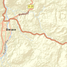 Berane Street Map