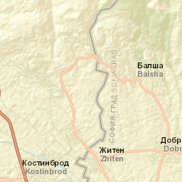 Kostinbrod Street Map