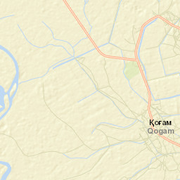 Qogham Street Map