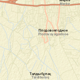 Merke Street Map