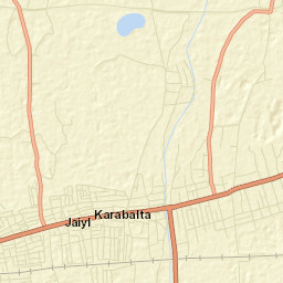 Kara-Balta Street Map