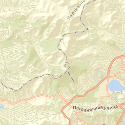 Nakhodka Street Map