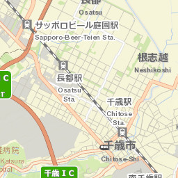 Chitose Street Map