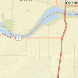 Yankton Street Map